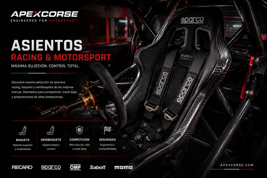 Asientos Racing, Baquets y Semibaquets | APEXCORSE