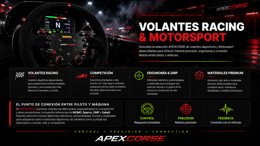 Volantes Deportivos, Racing y Motorsport | APEXCORSE