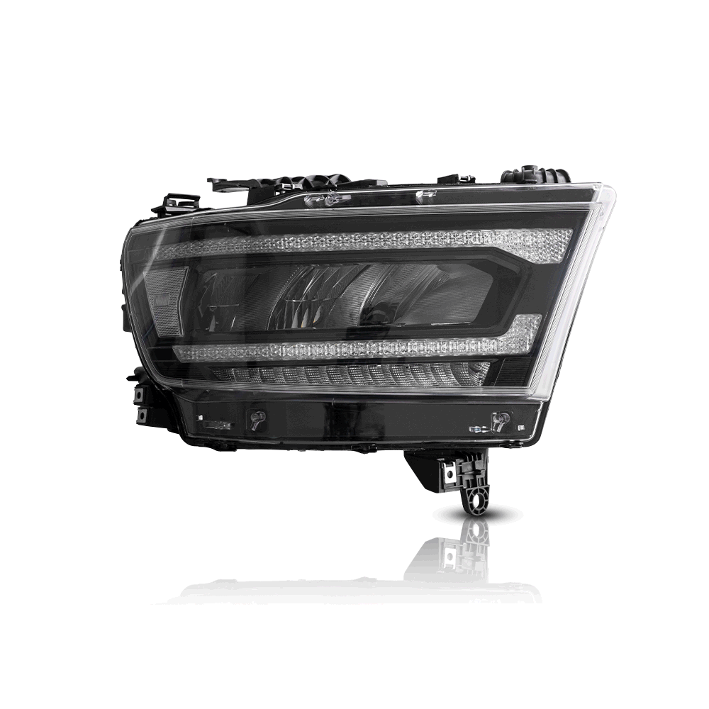 Faros delanteros VLAND 19-24 Dodge Ram 1500 5th Gen (DT) LED Reflection Bowl — LED E-Mark | imagen 4