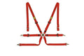 OMP ARNES EN POLYESTER PARA SALOON - 6 PUNTOS - PULL UP. ERGAL AJUSTE- ROJO - OMP original APEXCORSE imagen 1