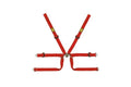 OMP ARNES EN POLYESTER PARA FORMULA - 6 PUNTOS - PULL UP. ERGAL AJUSTE- ROJO - OMP original APEXCORSE imagen 1