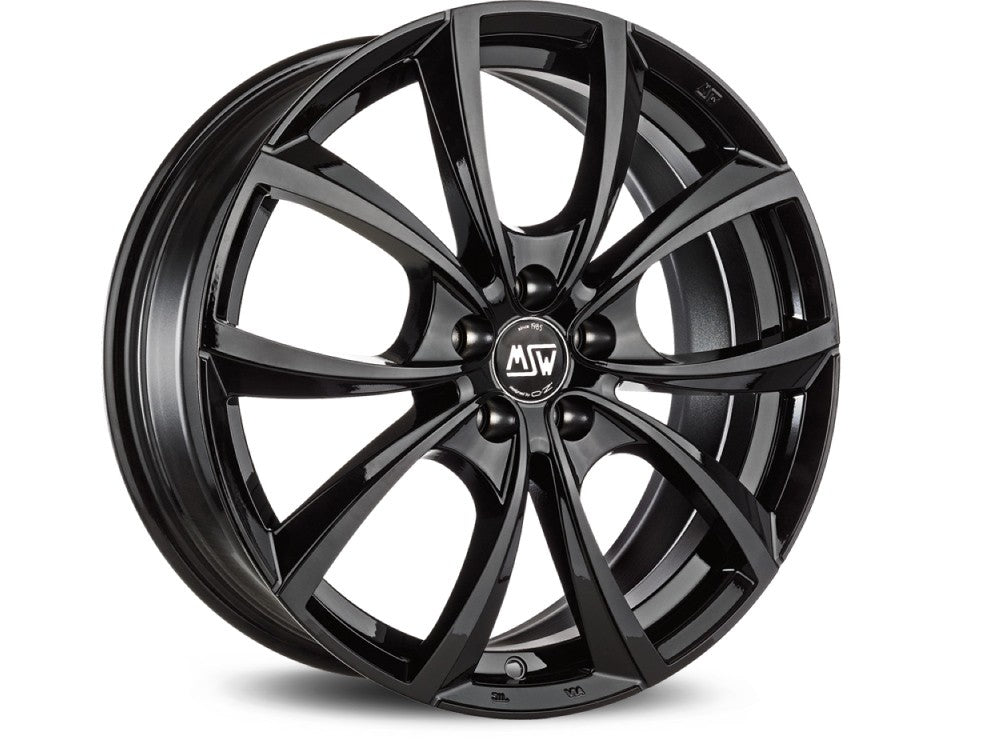 OZ LLANTA MSW MSW 27 7.5x18 ET38 5x110 NEGRO BRILLANTE KBA