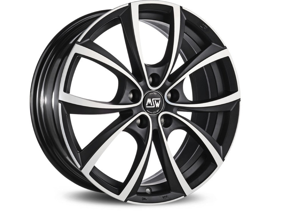 OZ LLANTA MSW MSW 27 7.5x18 ET48 5x112 TITANIO OSCURO MATE PULIDO KBA NAD
