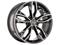 OZ LLANTA MSW MSW 71 7.5x17 ET38 5x105 GRIS OSCURO BRILLANTE PULIDO