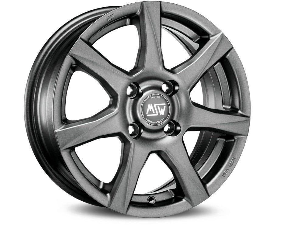 OZ LLANTA MSW MSW 77 8x18 ET40 5x114.30 GRIS MATE OSCURO KBA NAD