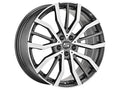 OZ LLANTA MSW MSW 49 8x19 ET45 5x108 PLATA METAL BRILLANTE PULIDO