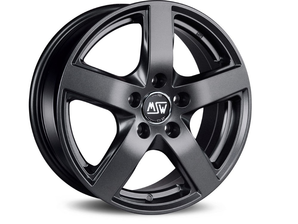 OZ LLANTA MSW MSW 55 7.5x17 ET52.50 5x112 GRIS MATE OSCURO KBA ECE