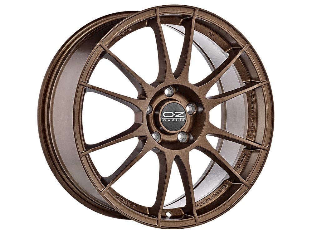 OZ LLANTA OZ ULTRALEGGERA 7x17 ET37 4x100 BRONCE MATE KBA NAD