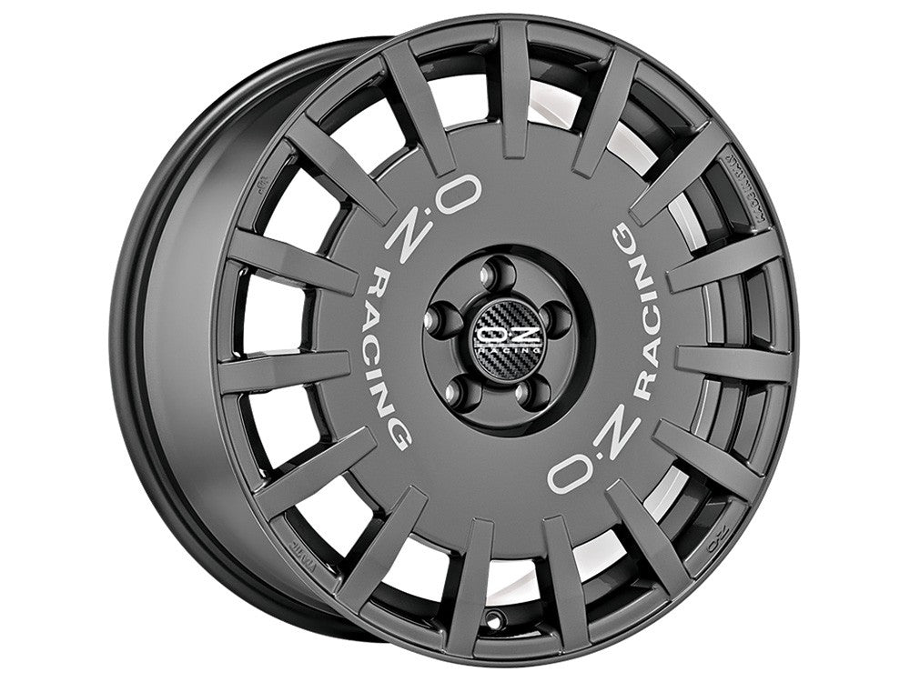 OZ LLANTA OZ RALLY RACING 7x17 ET40 4x108 DARK GRAPHITE SILVER LETTERING