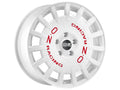 OZ LLANTA OZ RALLY RACING 7x17 ET45 4x100 WHITE RED LETTERING