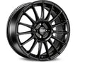OZ LLANTA OZ SUPERTURISMO LM 7,5x17 ET40 4x108 MATT BLACK SILVER LETTERING KBA NAD