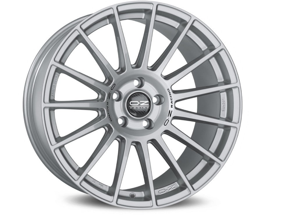 OZ LLANTA OZ SUPERTURISMO DAKAR 8,5x20 ET40 5x108 MATT RACE SILVER BLACK LETTERING TUV