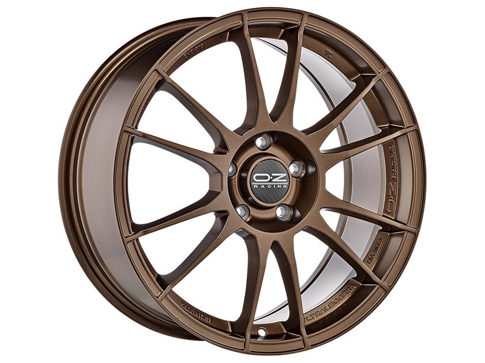 OZ LLANTA OZ ULTRALEGGERA 7x17 ET42 4x108 BRONCE MATE KBA