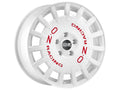 OZ LLANTA OZ RALLY RACING 7x17 ET45 5x100 WHITE RED LETTERING
