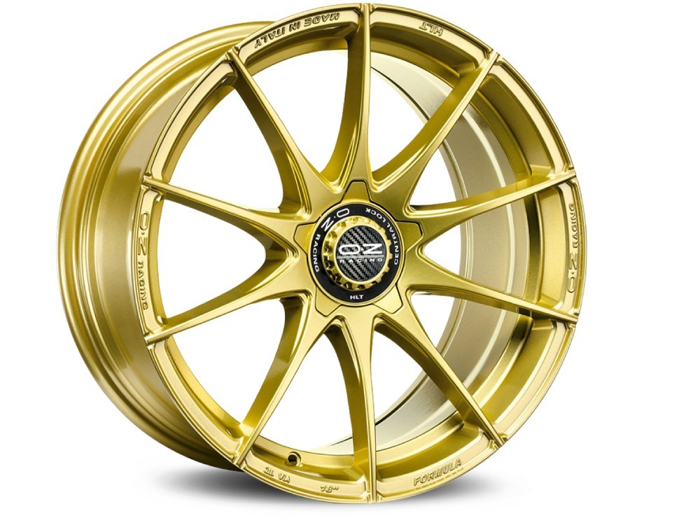OZ LLANTA OZ FORMULA HLT 5F 8x18 ET48 5x100 RACE GOLD KBA NAD