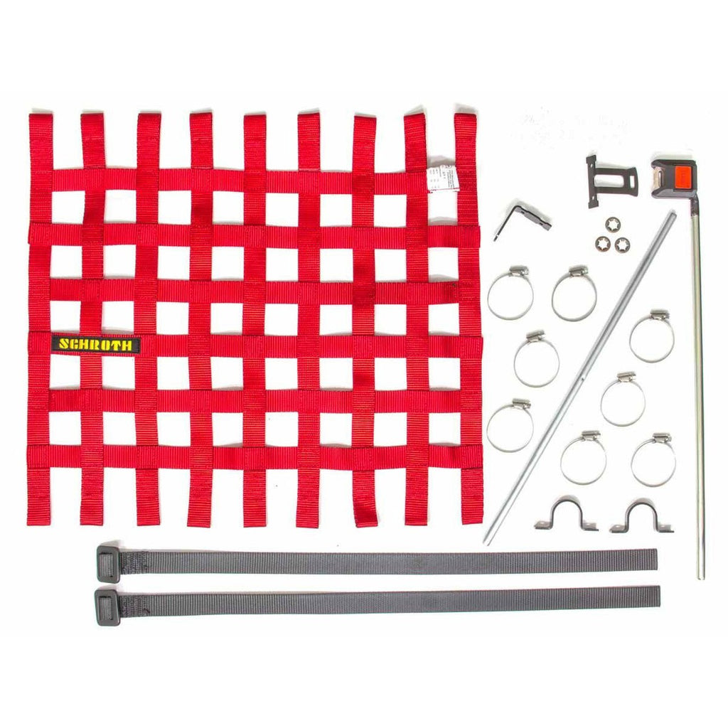 Sparco Red De Ventana Tamaño I Incl. Montaje Materiales Adecuados Rojo Schroth - Sparco original | APEXCORSE