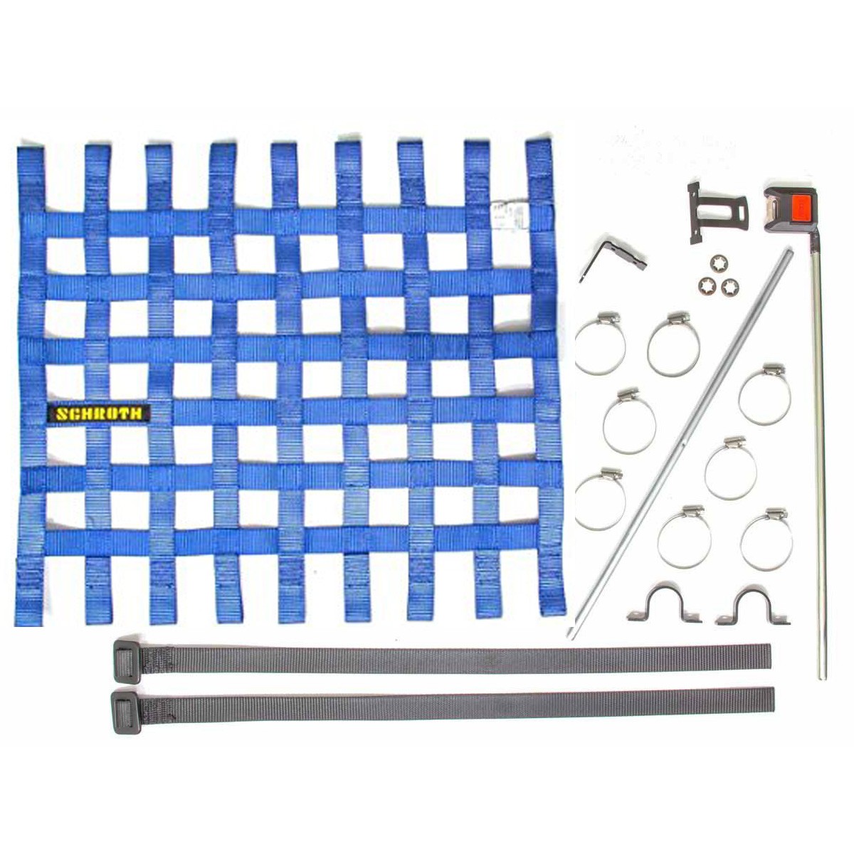 Sparco Red De Ventana Tamaño Ii Incl. Montaje Materiales Adecuados Azul Schroth - Sparco original | APEXCORSE