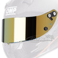 IRIDIUM GOLD VISOR PARA GP8 - KJ8 SERIES CASCOS OMP - OMP original APEXCORSE imagen 1