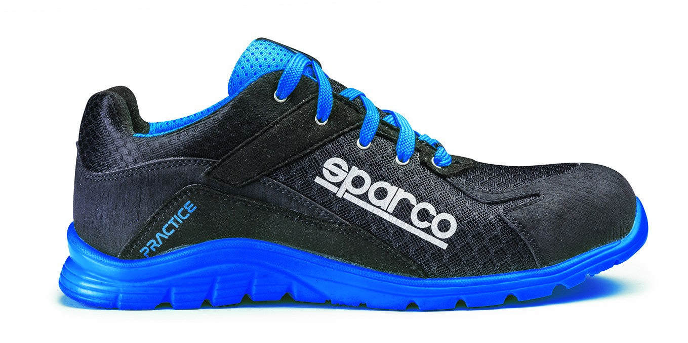 Zapatillas Sparco Practice Nelson Talla 45 Negro/Azul S1P Src - Sparco original | APEXCORSE