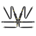OMP ARNES EN POLYESTER PARA FORMULA - 6 PUNTOS - PULL UP. ERGAL AJUSTE- NEGRO - OMP original APEXCORSE imagen 1
