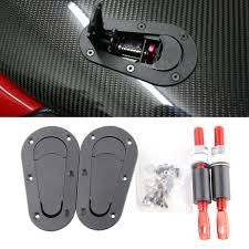 KIT CIERRE CAPOT AERO NEGRO OCC MOTORSPORT - OCC Motorsport - APEXCORSE
