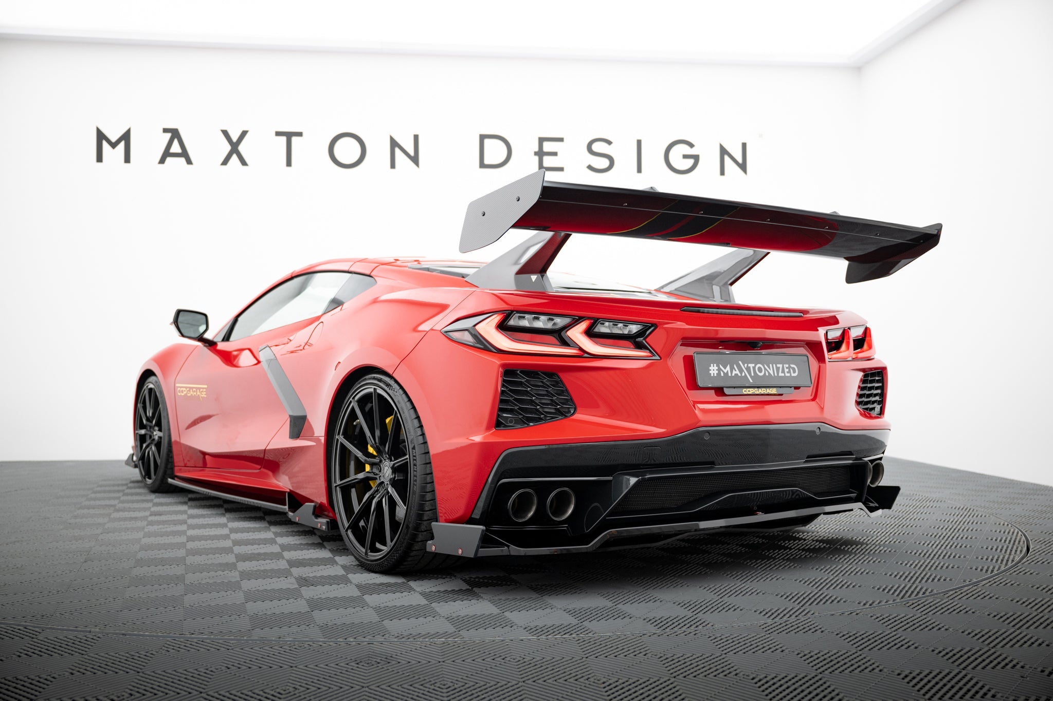 Maxton Design Alerón de carbono para Chevrolet Corvette C8 - imagen 4