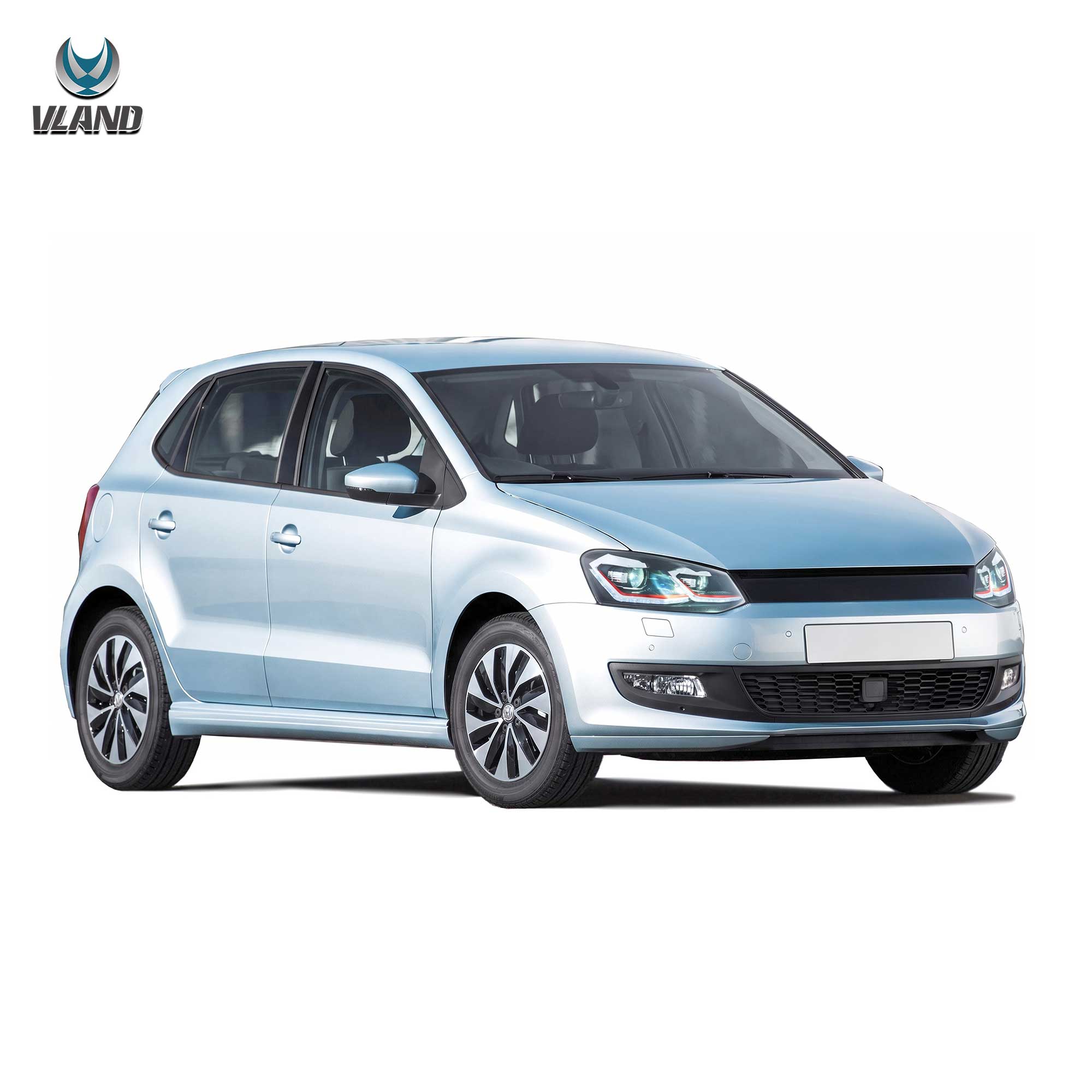 Faros delanteros VLAND 2009-2018 VW Polo MK5 6R 6C Full LED Golf MK7.5 Style — LED E-Mark | imagen 8