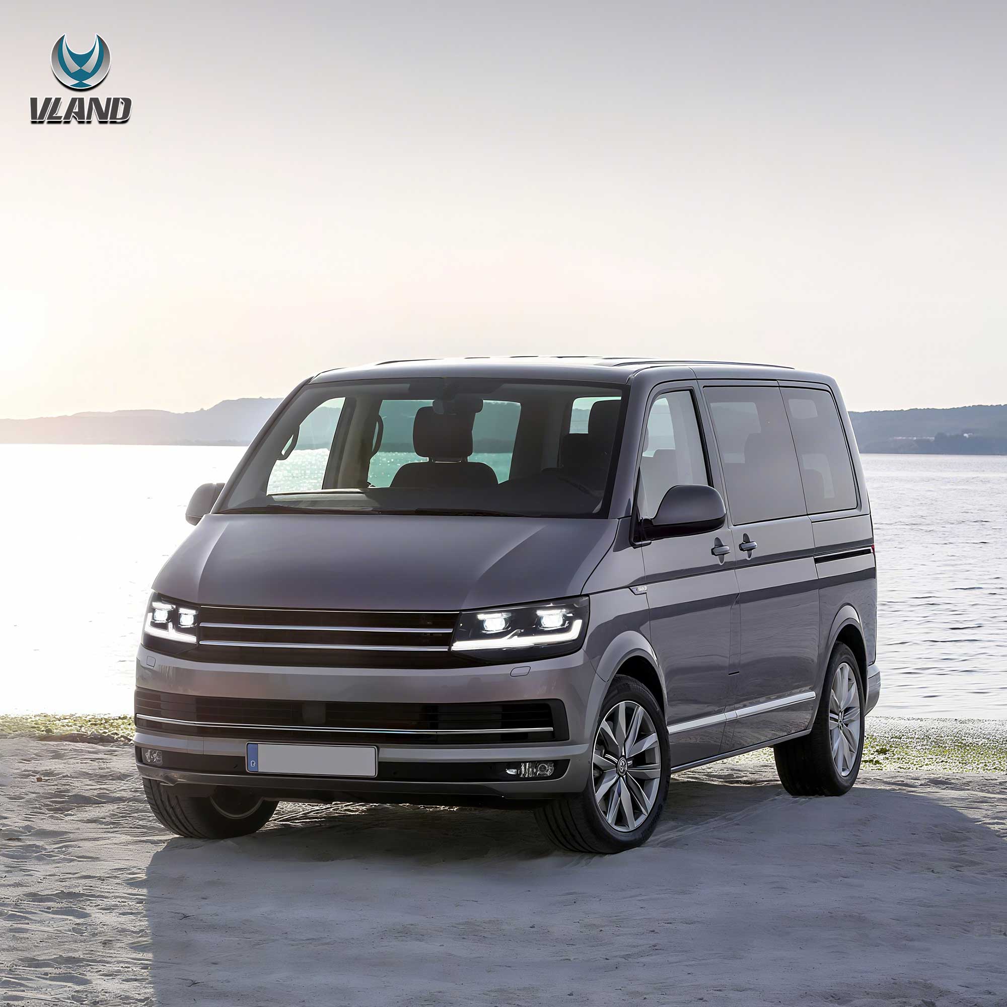 Faros delanteros VLAND VW Transporter T6 2015-2019 LED — LED E-Mark | imagen 9