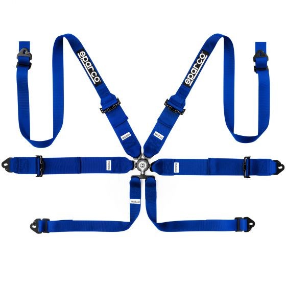 Sparco 6 Points Hanrness Azul - Sparco original | APEXCORSE