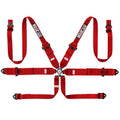 Sparco 6 Points Hanrness Rojo - Sparco original | APEXCORSE