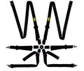 OMP ARNES EN POLYESTER PARA SALOON - 6 PUNTOS - PULL DOWN. ERGAL AJUSTE- NEGRO - OMP original APEXCORSE imagen 1