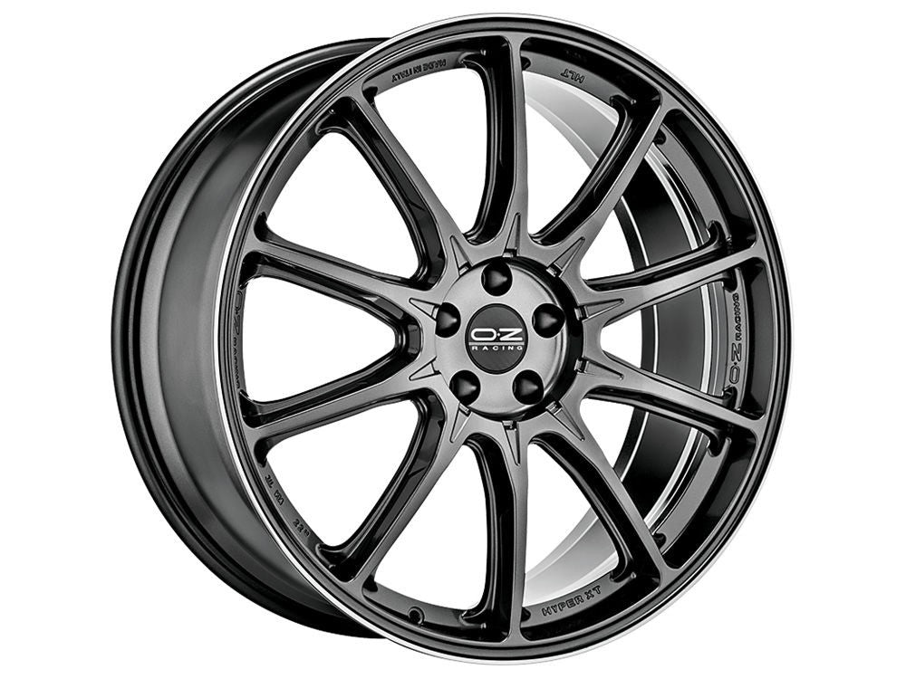 OZ LLANTA OZ HYPER XT HLT 9,5x20 ET52 5x130 71,56 STAR GRAPHITE DIAMOND LIP