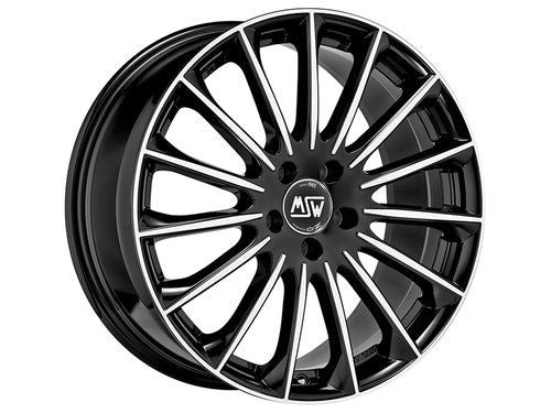 OZ LLANTA MSW MSW 30 7,5x18 ET44 5x112 73 NEGRO PULIDO (GBFP)