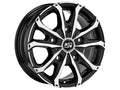 OZ LLANTA MSW MSW 48 VAN 6,5x16 ET55 5x130 78,1 NEGRO PULIDO (GBFP)