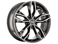 OZ LLANTA MSW MSW 71 8,5x19 ET46,50 5x114,30 73 GRIS OSCURO BRILLANTE PULIDO