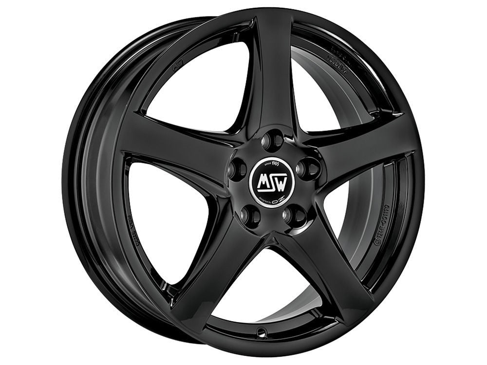 OZ LLANTA MSW MSW 78 6,5x16 ET46 5x112 57,06 NEGRO BRILLANTE