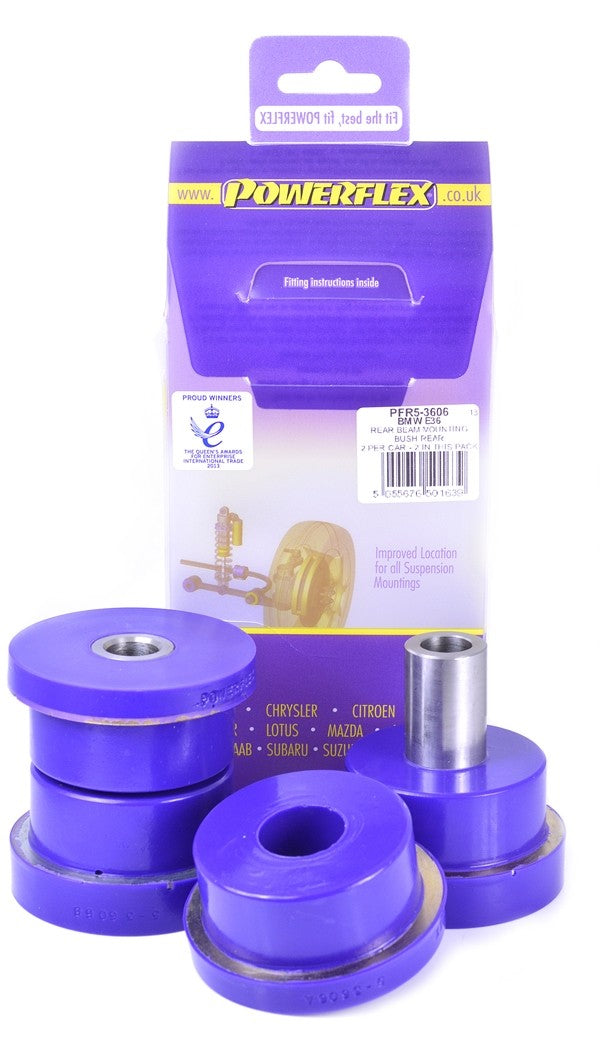 Trasero Subchasis Trasero Montaje Silentblock Powerflex PFR5-3606 APEXCORSE