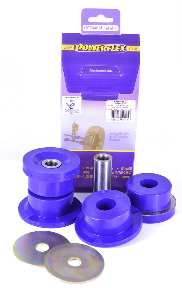 Trasero Subchasis Delantero Montaje Silentblock Powerflex PFR5-3607 APEXCORSE
