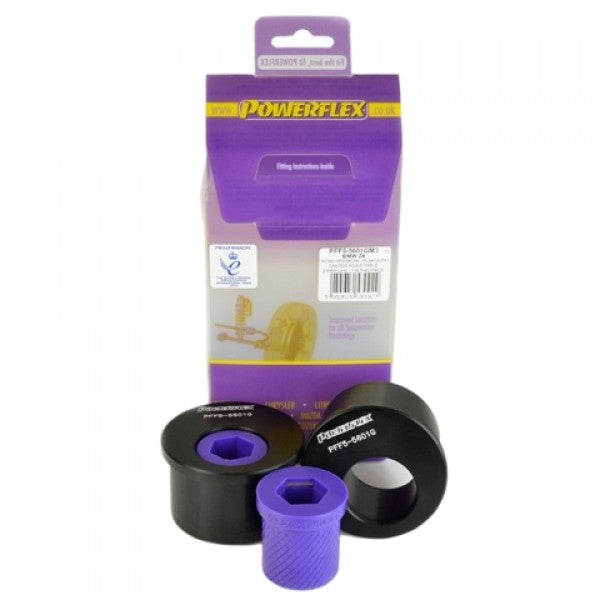 Delantero Triangulo Trasero Silentblock, Caster Offset Powerflex PFF5-5601GM3 APEXCORSE