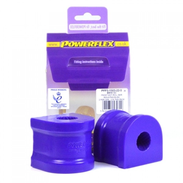 Delantero Barra Estabilizadora Montaje Silentblock 22.5Mm Powerflex PFF5-1503-22.5 APEXCORSE