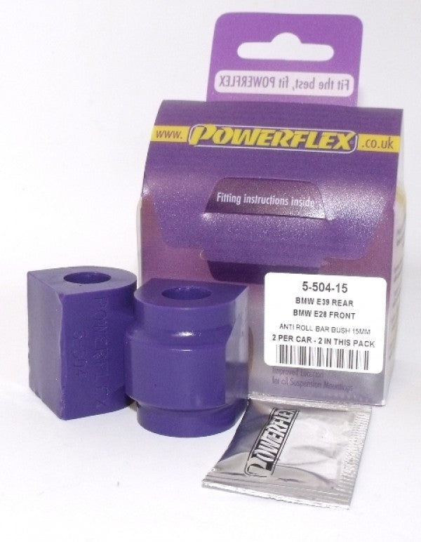 Trasero Barra Estabilizadora Montaje Silentblock 15Mm Powerflex PFR5-504-15 APEXCORSE