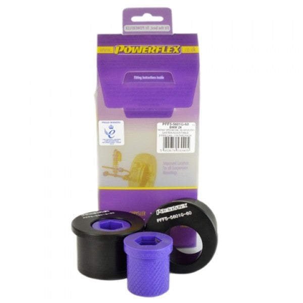 Delantero Triangulo Trasero Silentblock, Caster Offset Powerflex PFF5-5601G-60 APEXCORSE