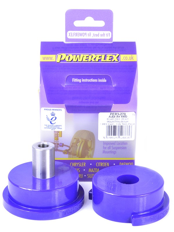 Trasero Diferencial Delantero Montaje Silentblock Powerflex PFR3-270 APEXCORSE imagen 4