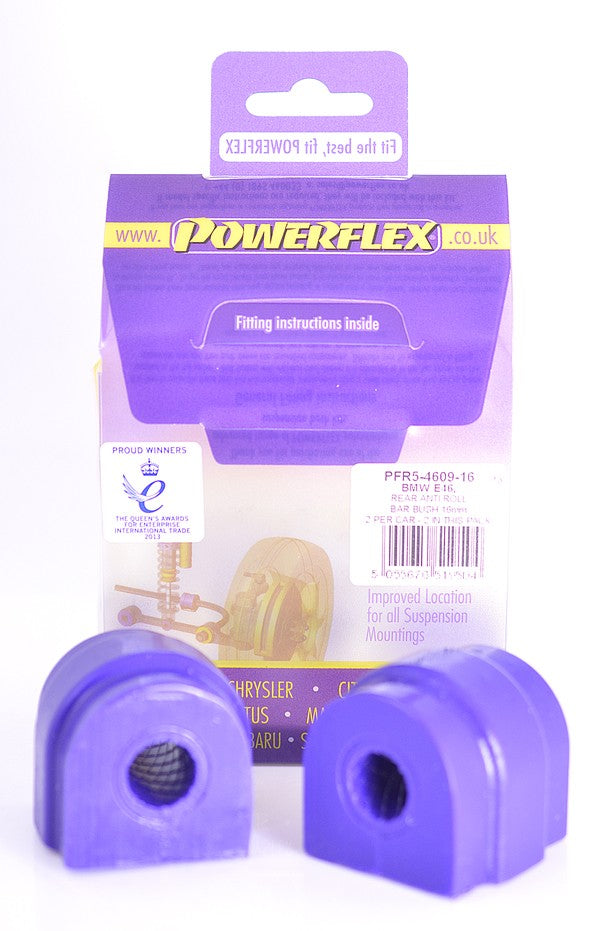 Trasero Barra Estabilizadora Silentblock 16Mm Powerflex PFR5-4609-16 APEXCORSE imagen 5