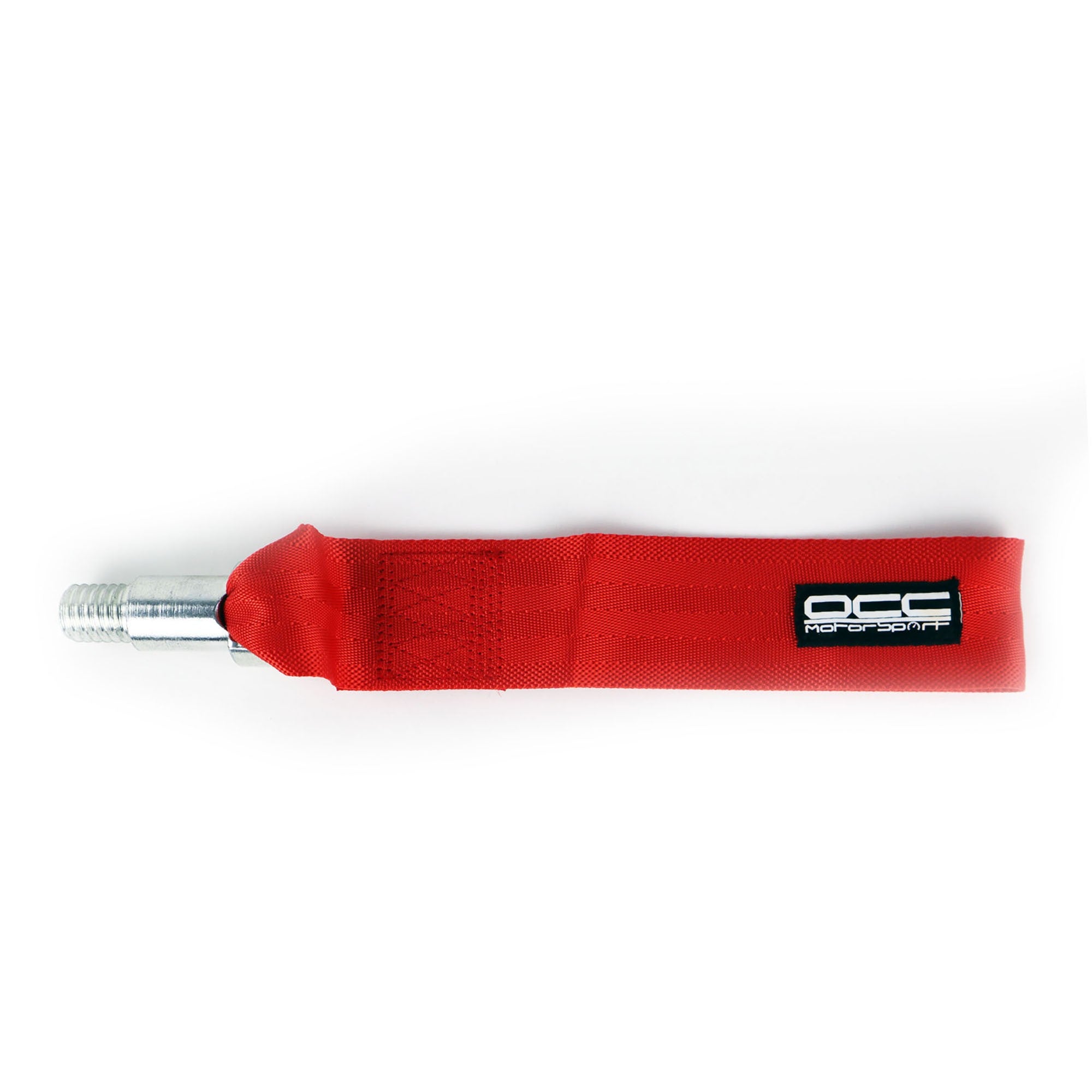 CINTA DE REMOLQUE ROJA CON TORNILLO OCC MOTORSPORT - OCC Motorsport - APEXCORSE
