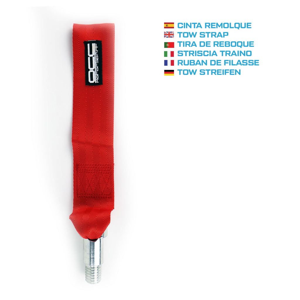 Sparco Cinta De Remolque Roja Con Tornillo Occ Motorsport - Sparco | APEXCORSE imagen 4
