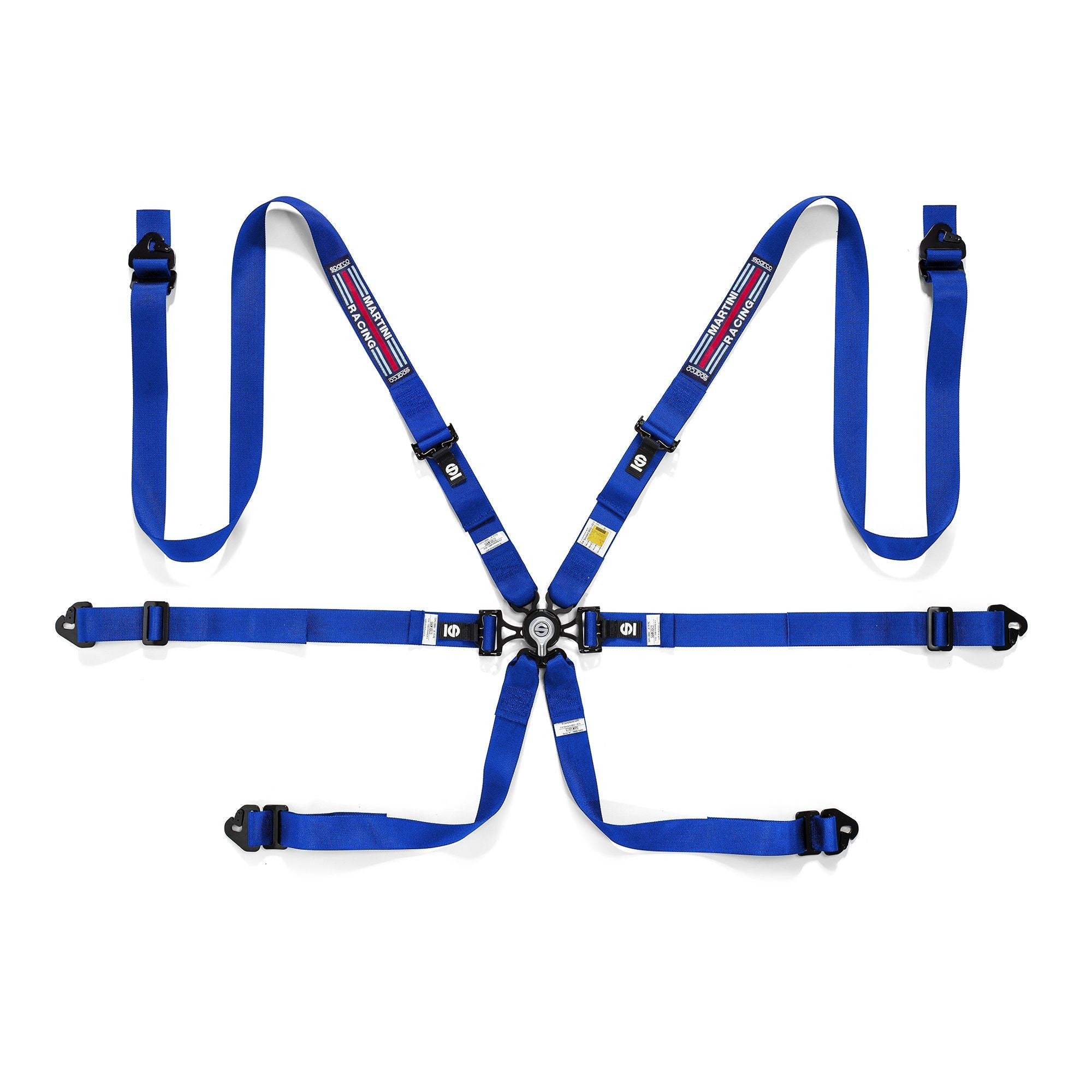 Sparco Arnes Martini 6Pt P-3"-4 All Pu - Sparco original | APEXCORSE