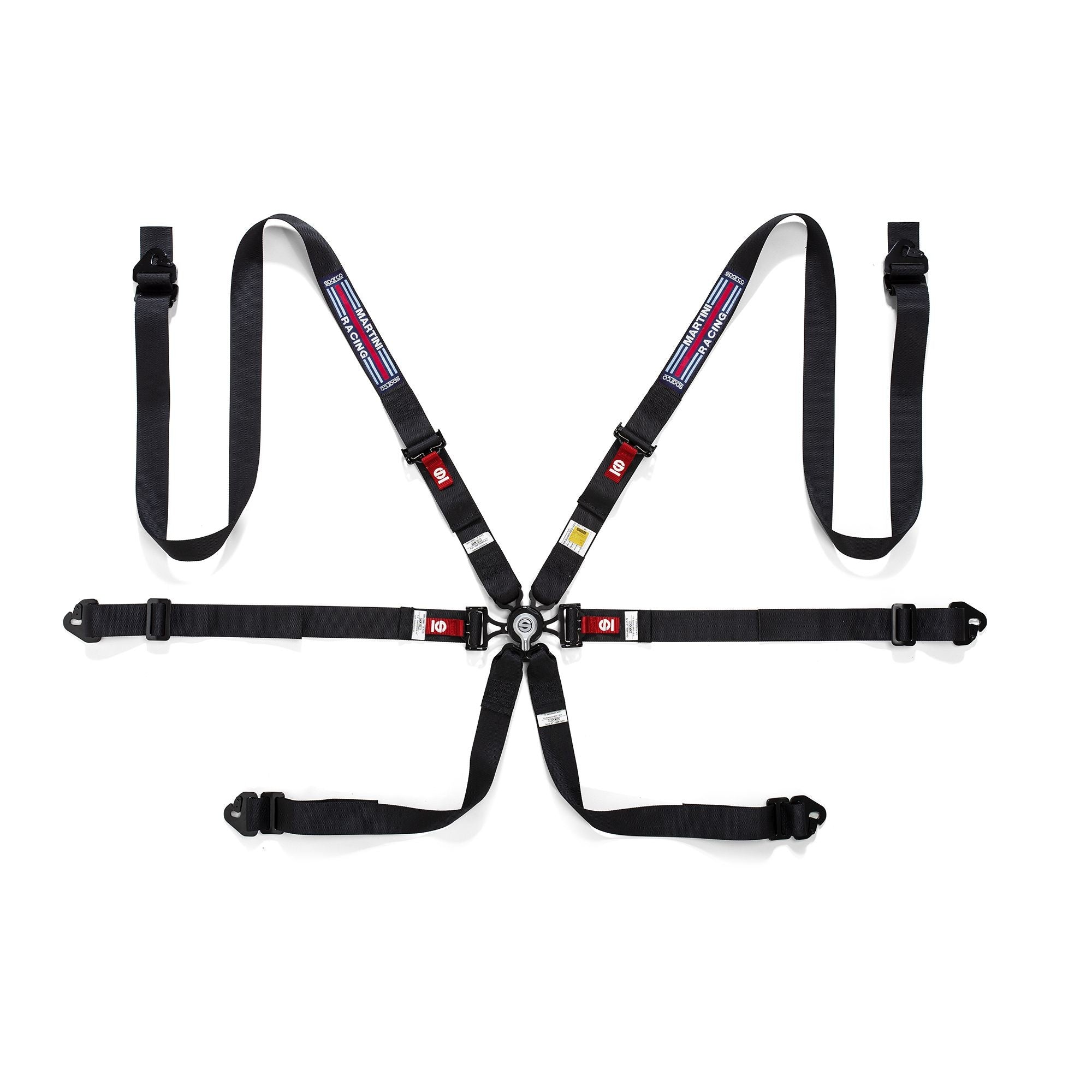 Sparco Arnes Martini 6Pt P-3"-4 All Pu - Sparco original | APEXCORSE