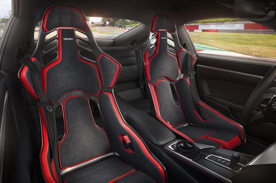 Asiento RECARO Podium Negro/Rojo ABE + FIA L Copiloto - RECARO original APEXCORSE
