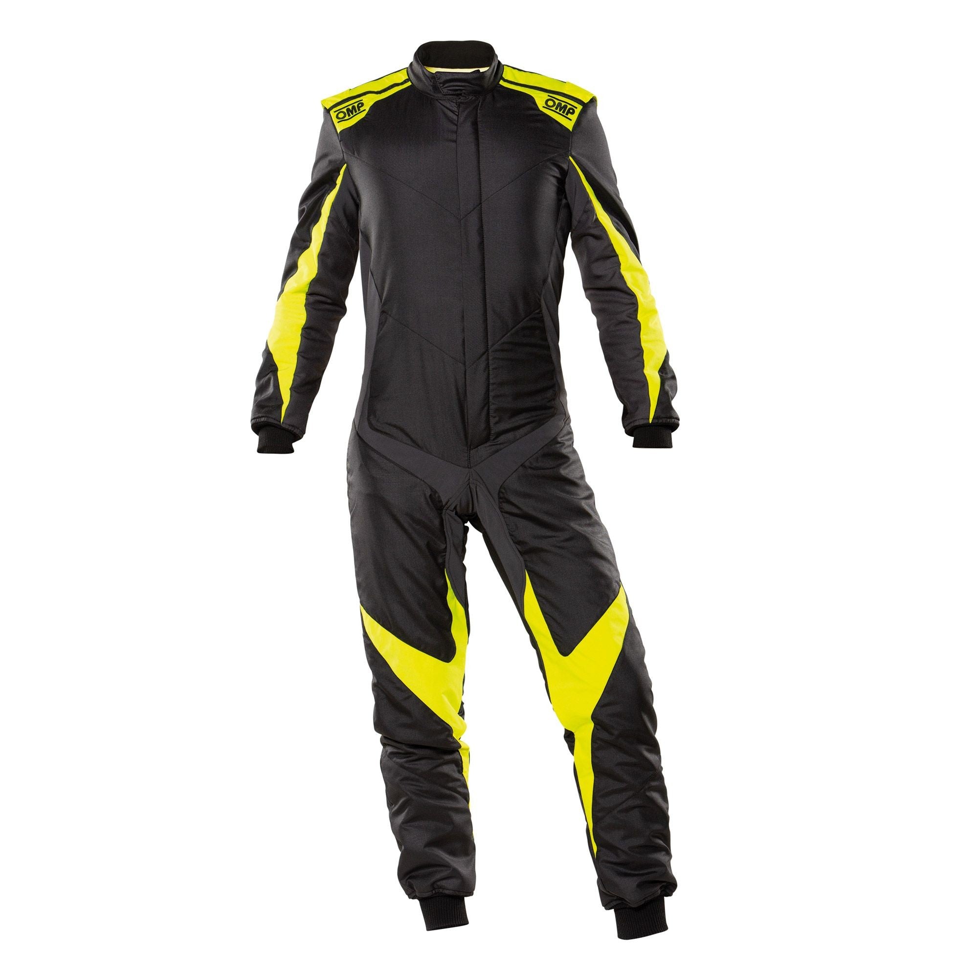 OMP TRAJE CARRERAS ONE EVO NEGRO/AMARILLO TALLA 48 FIA 8856-2018 - OMP original APEXCORSE imagen 1